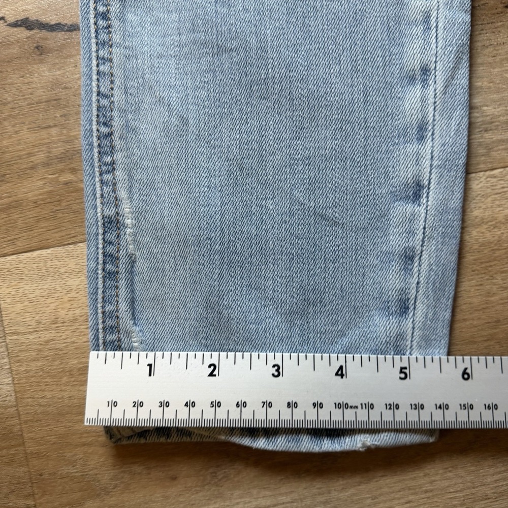Diesel Sleenker Jeans Men 28x32 Blue Slim Skinny Stretch Light Wash Thrash 086AT - Picture 16 of 16